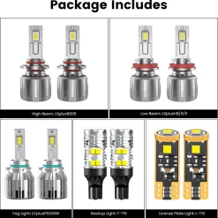 Fit for 2015-2020 GMC Yukon The Brightest LED Bulbs Upgrade | Tested and Verified