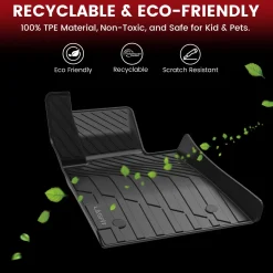 Fit for 2021–2026 GMC Yukon XL Floor & Cargo Mats Protection Set, Not Fit 9 Seats