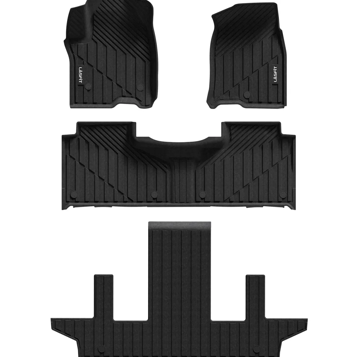 Fit for 2021–2026 GMC Yukon XL Individual Floor Mats or Cargo Mats, Not Fit 9 Seats
