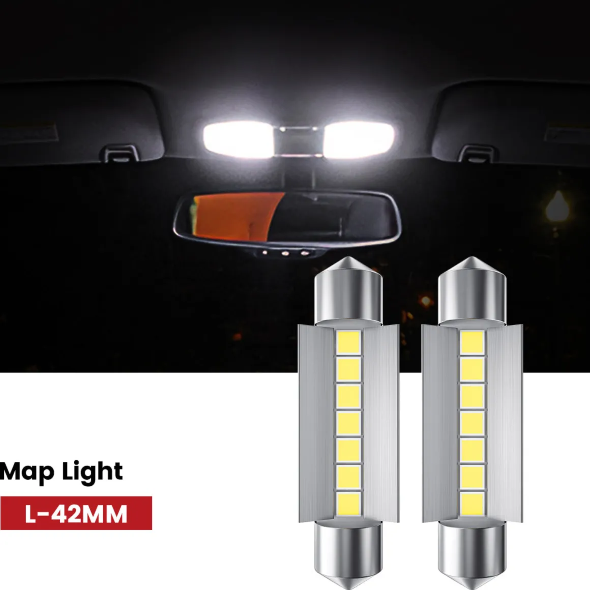 Fit for 2007-2014 GMC Yukon / Yukon XL The Brightest LED Bulbs Upgrade