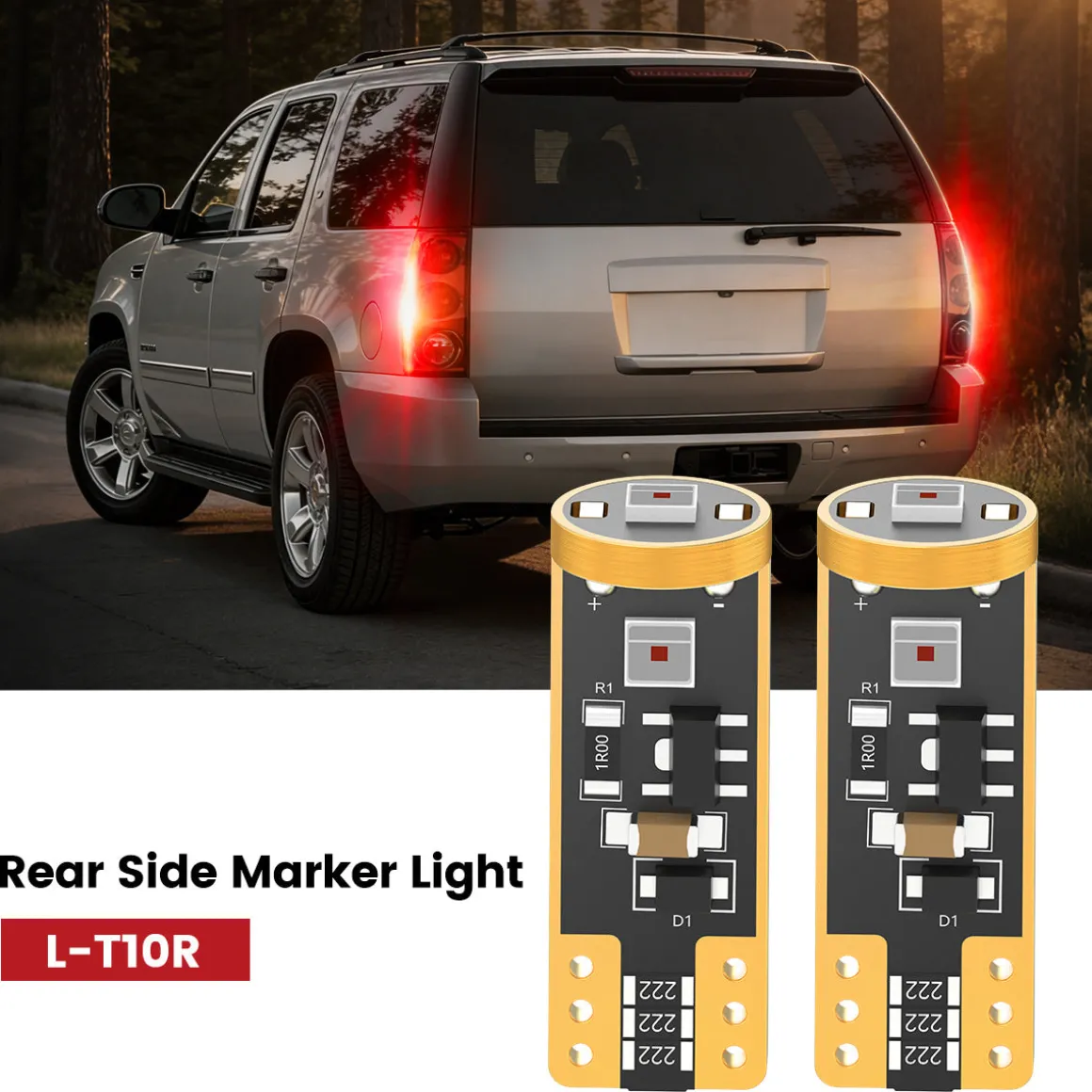 Fit for 2007-2014 GMC Yukon / Yukon XL The Brightest LED Bulbs Upgrade