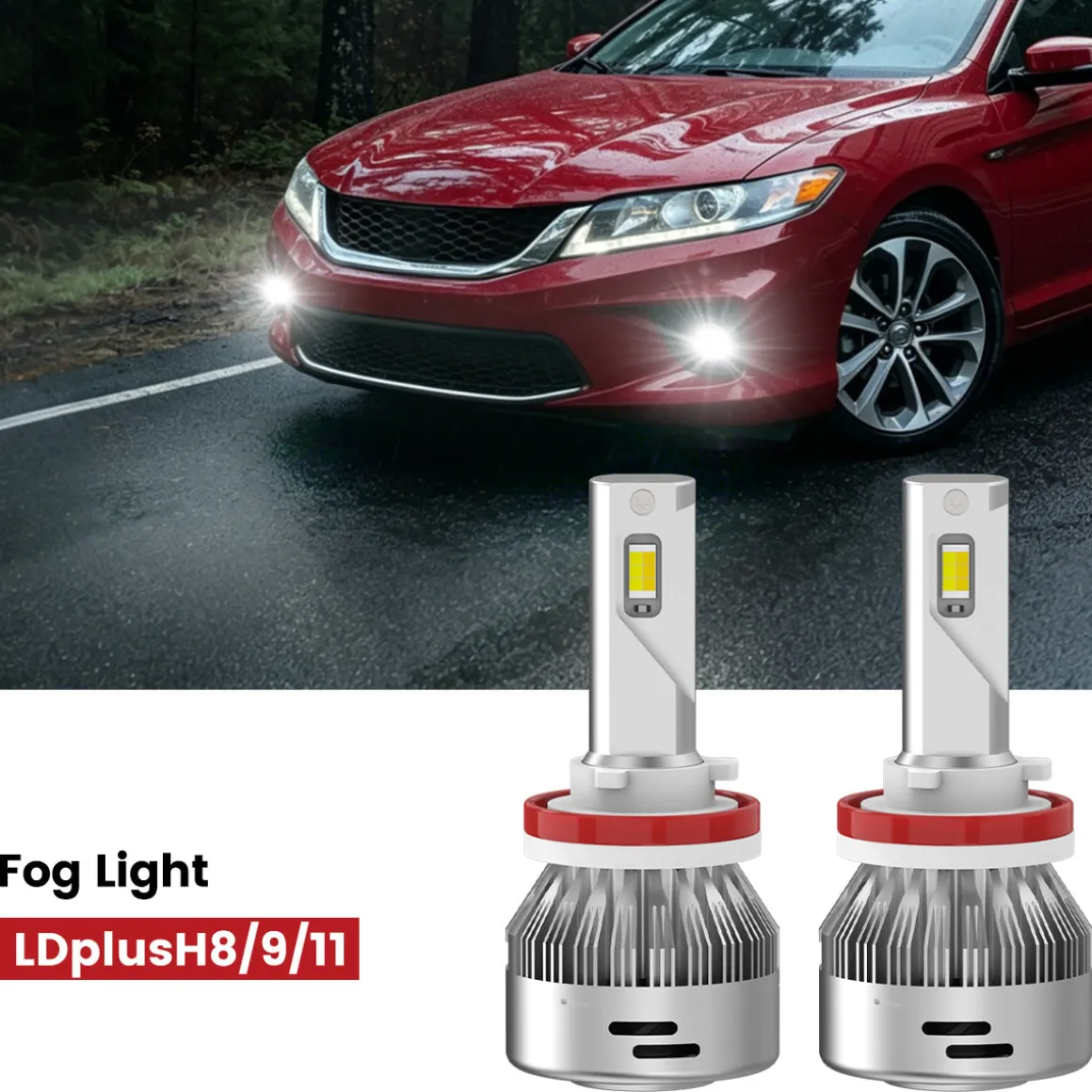 Fit for 2013-2015 Honda Accord Coupe The Brightest LED Bulbs Upgrade