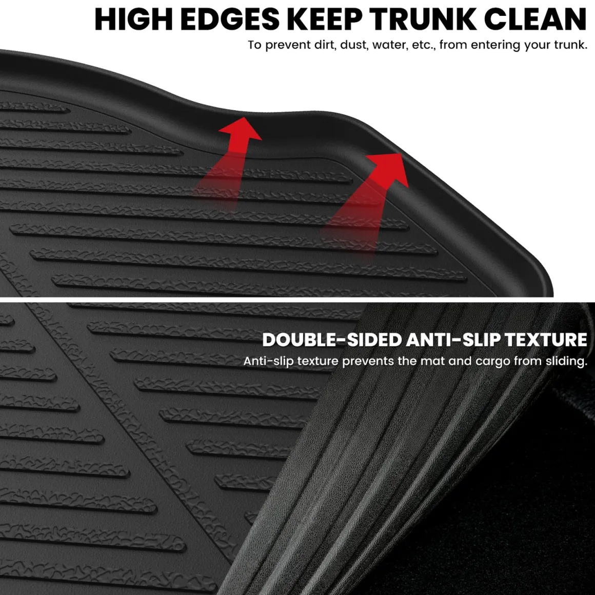 Fit for 2013-2017 Honda Accord Floor Mats or Cargo Mat, Fit Sedan Only