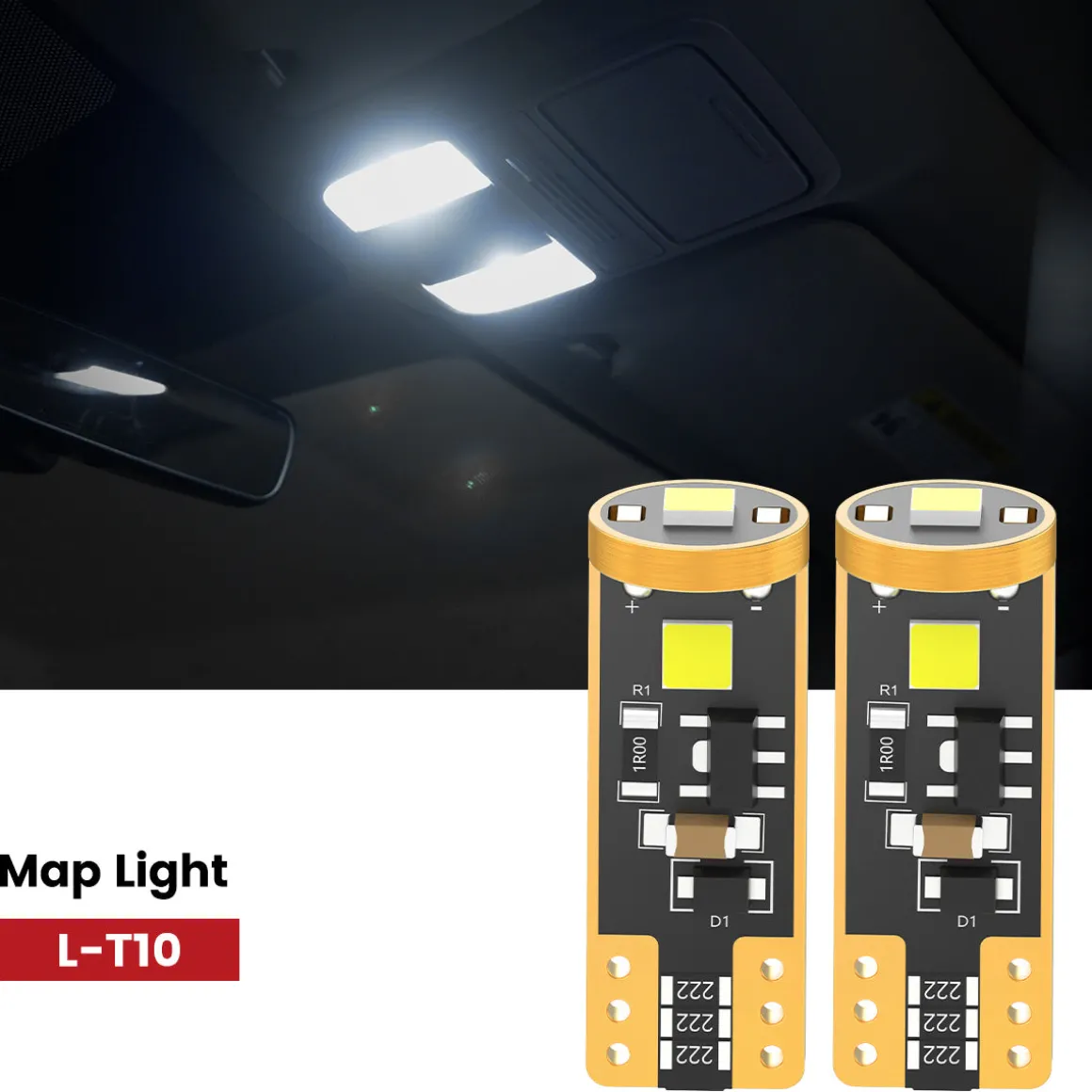 Fit for 2018-2022 Honda Accord LED Bulbs Upgrade