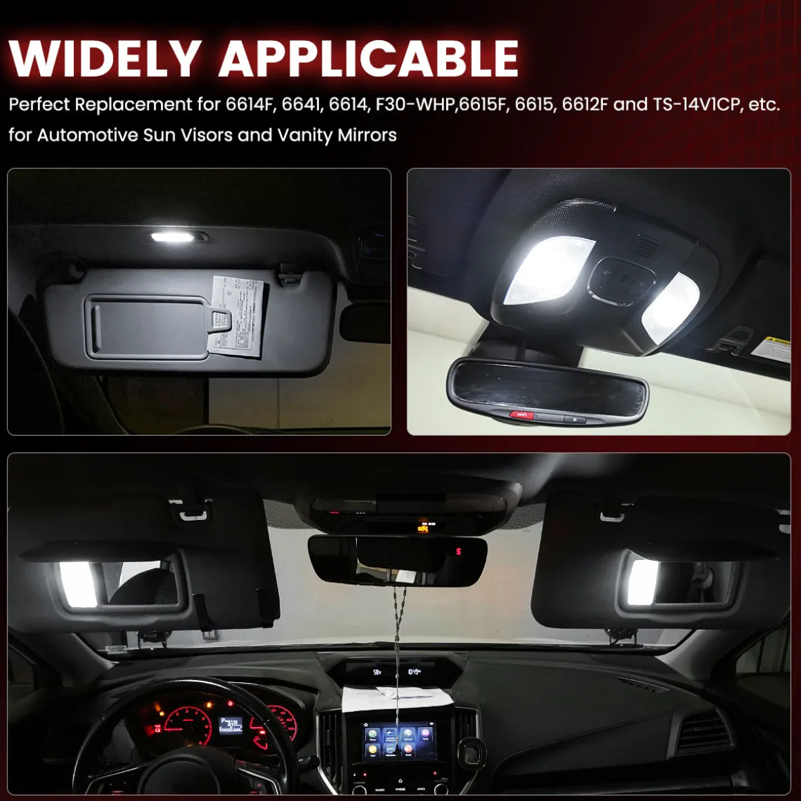 Fit for 2018-2022 Honda Accord LED Bulbs Upgrade