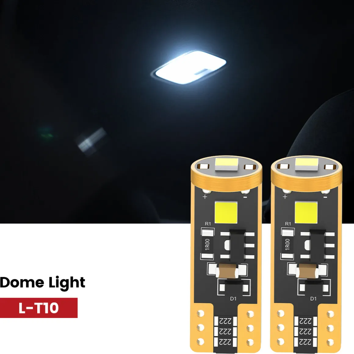 Fit for 2018-2022 Honda Accord LED Bulbs Upgrade