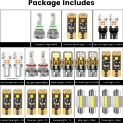 Fit for 2008-2012 Honda Accord LED Bulbs Upgrade