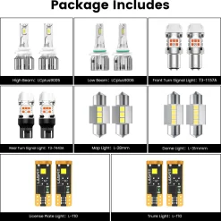 Fit for 2000-2007 Honda Accord LED Bulbs Upgrade