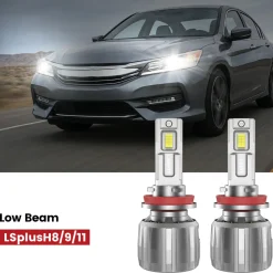 Fit for 2016-2017 Honda Accord The Brightest LED Bulbs Upgrade