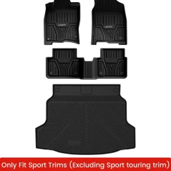 Fit for 2016-2021 Honda Civic Custom Floor Mats or Cargo Mat
