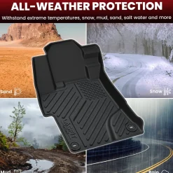 Fit for 2012-2015 Honda Civic Gasoline(Sedan or Si Sedan Only) Floor Mats or Cargo Mat
