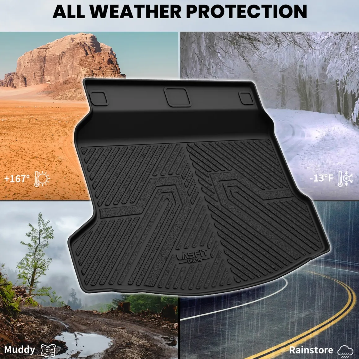 Fit for 2022-2026 Honda Civic Hatchback / Hatchback Hybrid Floor Mats or Cargo Mat