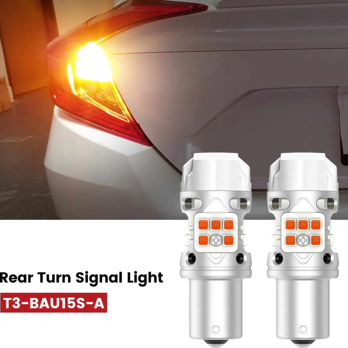 Fit for 2016-2021 Honda Civic Sedan Coupe Hatchback LED Bulbs Upgrade | Tested and Verified