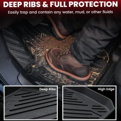 Fit for 2022-2026 Honda Civic Sedan Floor Mats or Cargo Mat(Include Type R)