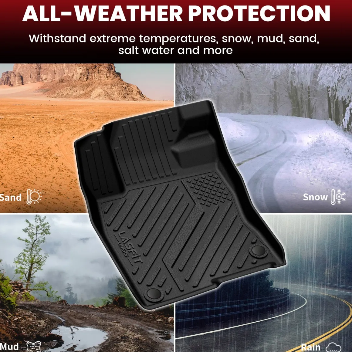 Fit for 2022-2026 Honda Civic Sedan Floor Mats or Cargo Mat(Include Type R)