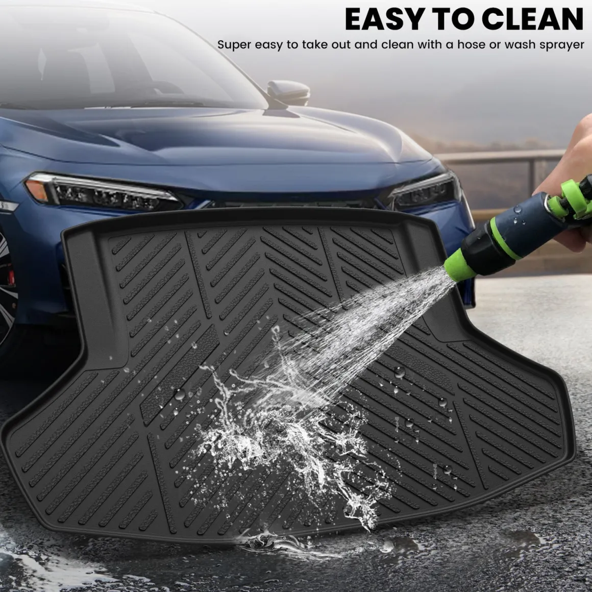 Fit for 2022-2026 Honda Civic Sedan Floor Mats or Cargo Mat(Include Type R)
