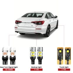 Fit for 2022-2026 Honda Civic Sedan Hatchback LED Exterior Interior Lights Upgrade | Tested and Verified