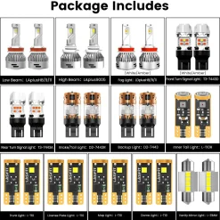 Fit for 2015-2016 Honda CR-V LED Bulbs Upgrade