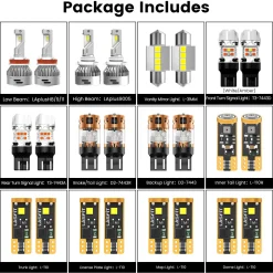Fit for 2015-2016 Honda CR-V LED Bulbs Upgrade
