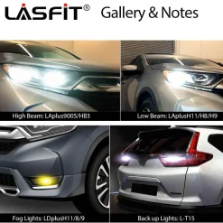 Fit for 2017-2022 Honda CR-V The Brightest LED Bulbs Upgrade