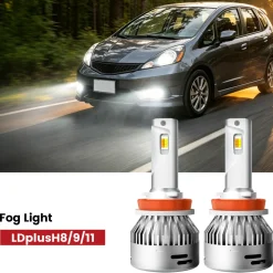 Fit for 2009-2013 Honda Fit The Brightest LED Bulbs Upgrade