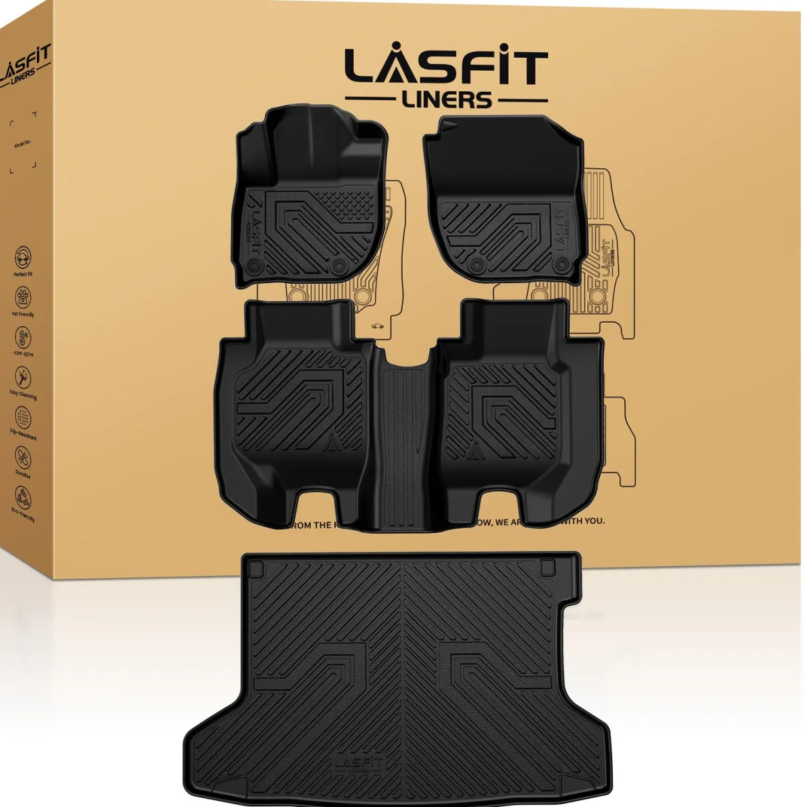 Fit for 2016-2022 Honda HR-V Floor Mats or Cargo Mat
