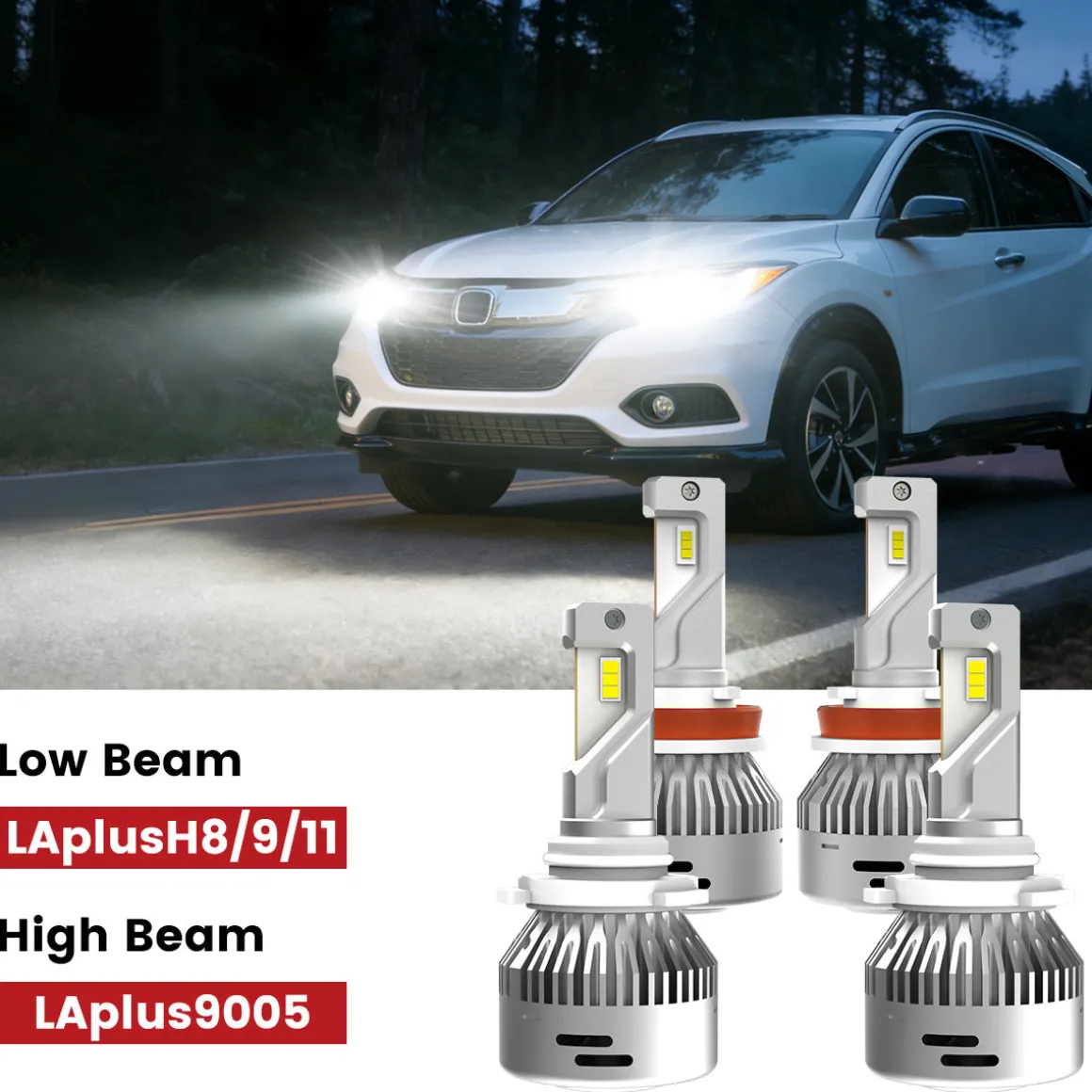 Fit for 2019-2022 Honda HR-V LED Bulbs Upgrade | Tested and Verified