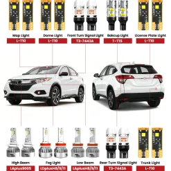 Fit for 2019-2022 Honda HR-V LED Bulbs Upgrade | Tested and Verified