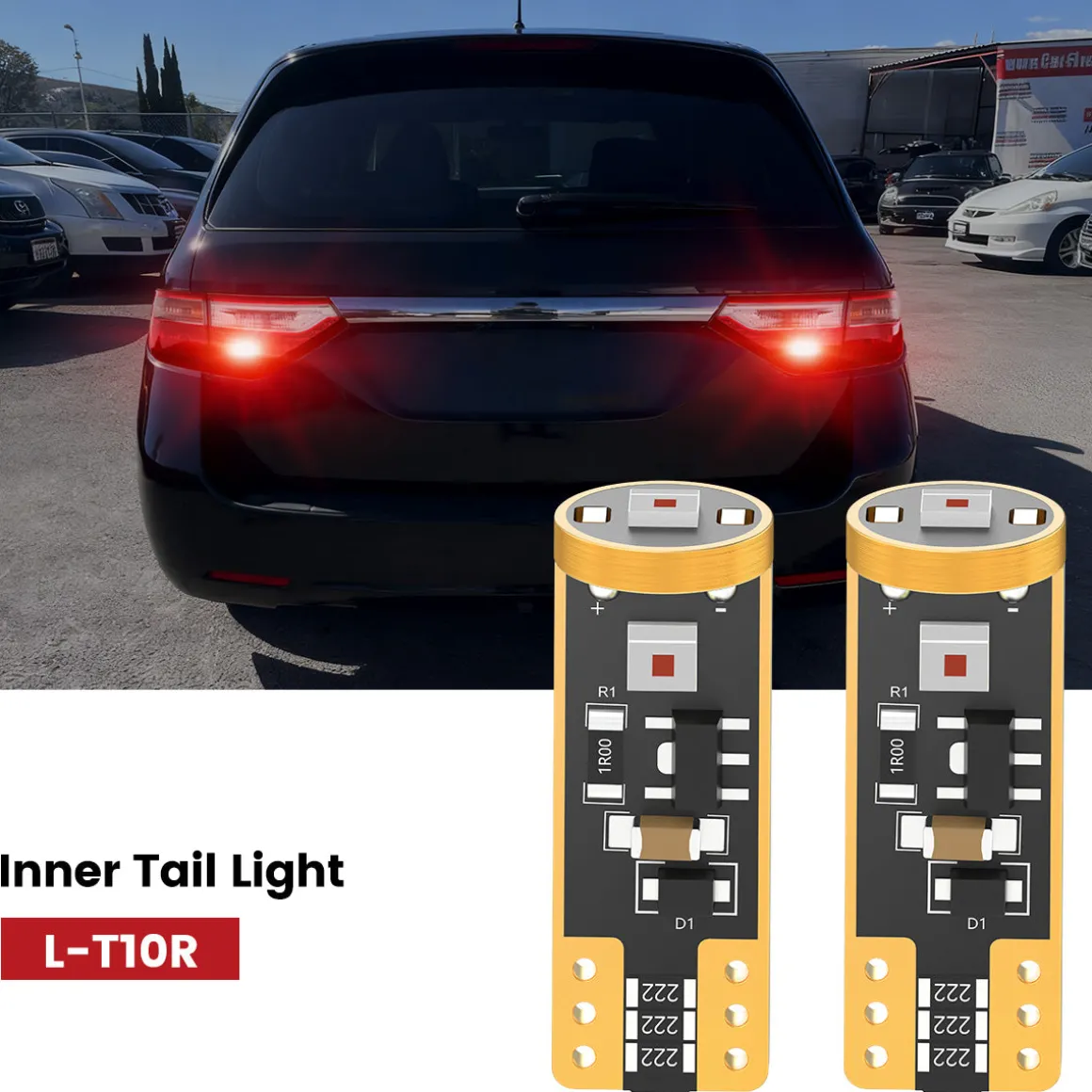 Fit for 2011-2013 Honda Odyssey The Brightest LED Bulbs Upgrade | Tested and Verified