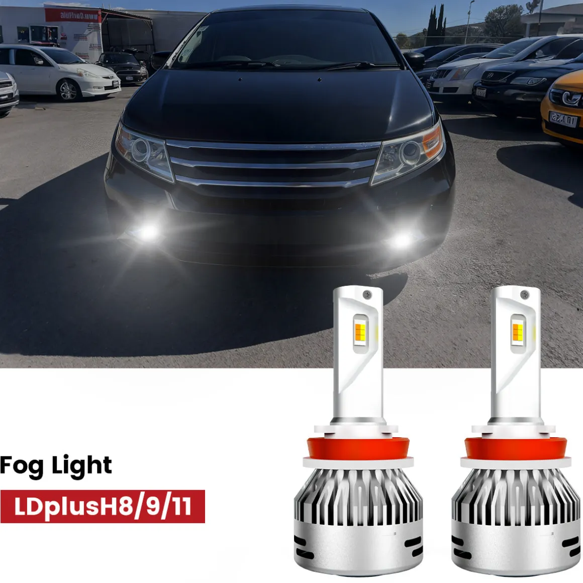 Fit for 2011-2013 Honda Odyssey The Brightest LED Bulbs Upgrade | Tested and Verified