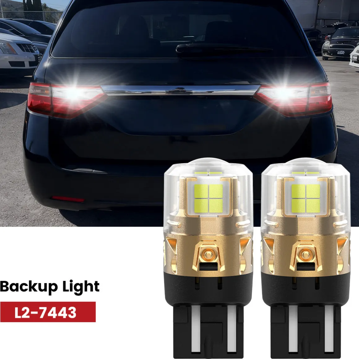 Fit for 2011-2013 Honda Odyssey The Brightest LED Bulbs Upgrade | Tested and Verified