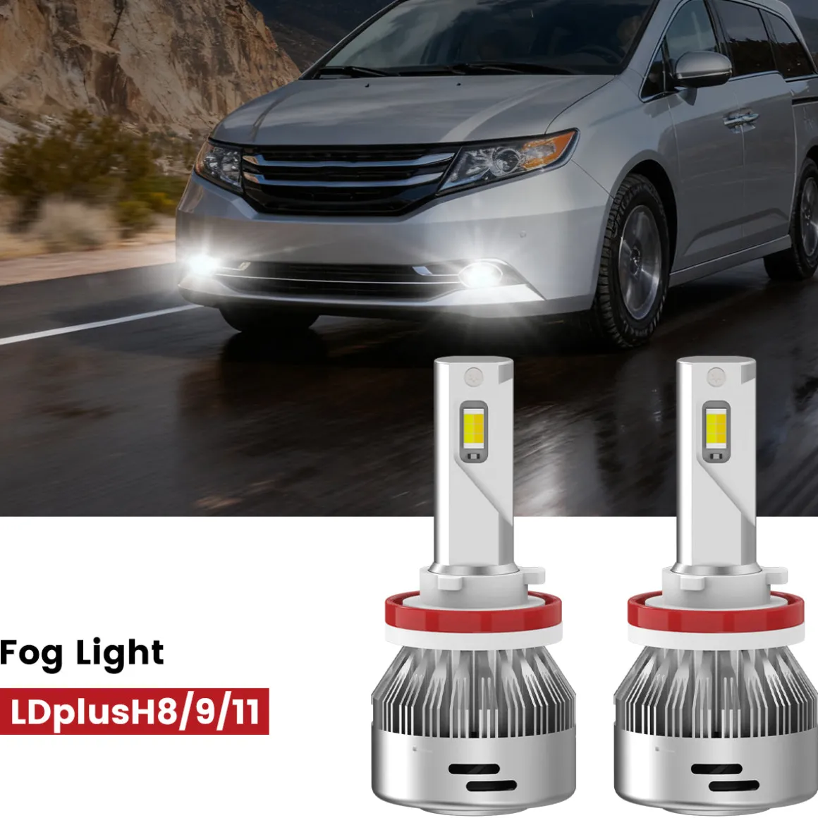 Fit for 2014-2017 Honda Odyssey The Brightest LED Bulbs Upgrade | Tested and Verified