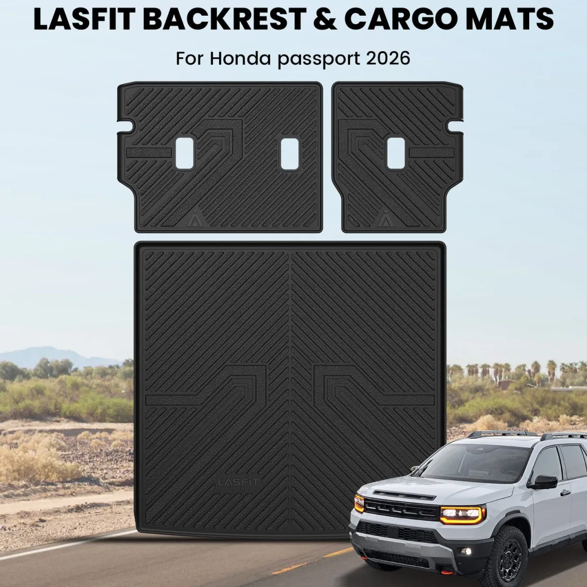 Fit for 2026 Honda Passport Floor Mats or Cargo Mat or Seatback Mat