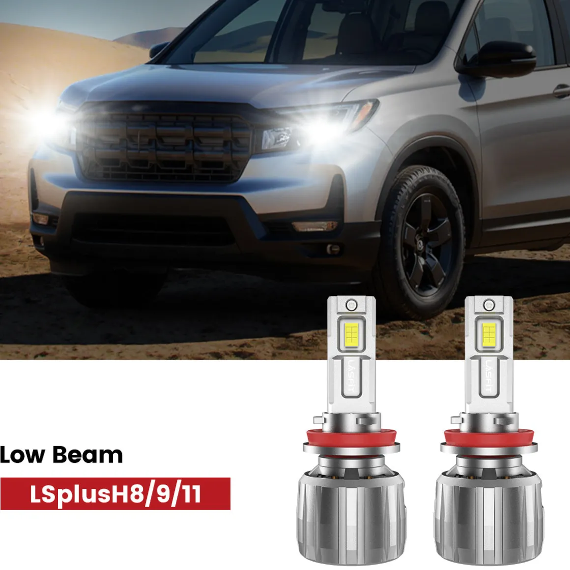 Fit for 2017-2026 Honda Ridgeline The Brightest LED Bulbs Upgrade | Tested and Verified