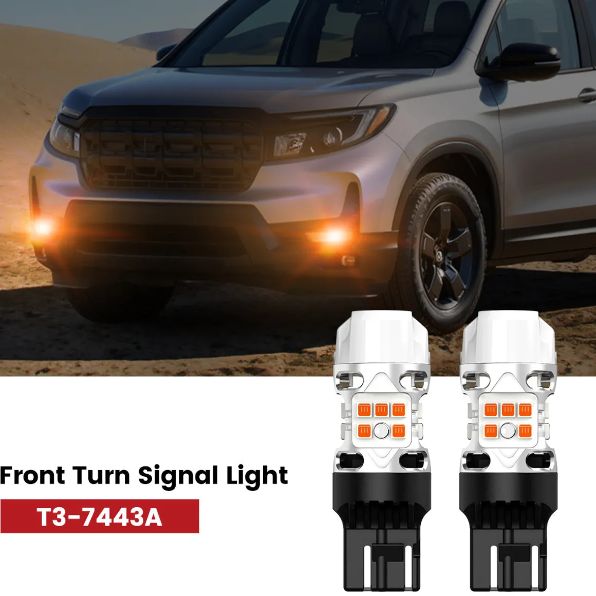 Fit for 2017-2026 Honda Ridgeline The Brightest LED Bulbs Upgrade | Tested and Verified