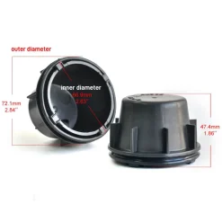 Fit for Hyundai Azera Sonata LED Bulb Dust Cover Seal Cap Waterproof OEM Design