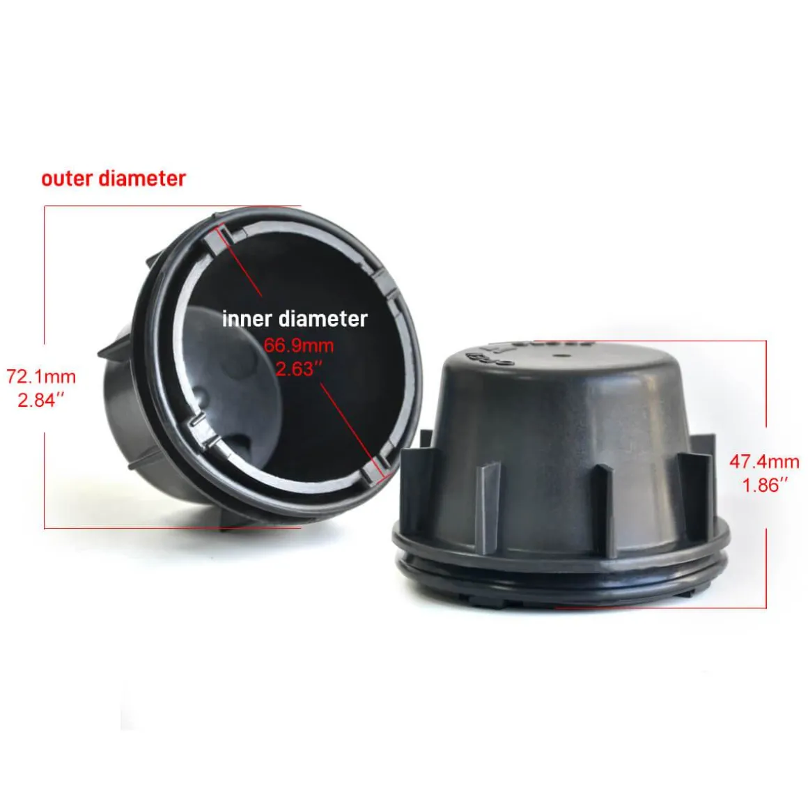 Fit for Hyundai Azera Sonata LED Bulb Dust Cover Seal Cap Waterproof OEM Design