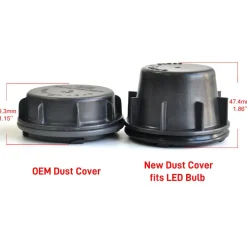 Fit for Hyundai Azera Sonata LED Bulb Dust Cover Seal Cap Waterproof OEM Design