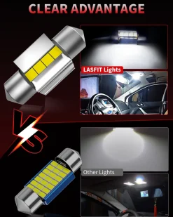 Fit for 2017-2018 Hyundai Elantra LED Bulbs 9005 H7 Exterior Interior Lights
