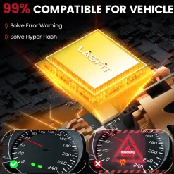 Fit for 2017-2018 Hyundai Elantra LED Bulbs 9005 H7 Exterior Interior Lights