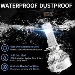 Fit for 2014-2016 Hyundai Elantra LED Bulbs 9005 H11 H7 Exterior Lights