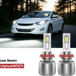Fit for 2011-2013 Hyundai Elantra The Brightest LED Bulbs Upgrade