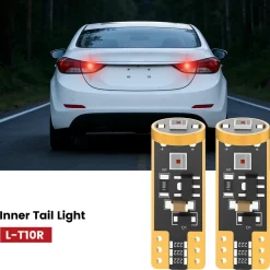 Fit for 2011-2013 Hyundai Elantra The Brightest LED Bulbs Upgrade