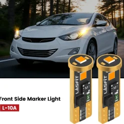 Fit for 2011-2013 Hyundai Elantra The Brightest LED Bulbs Upgrade