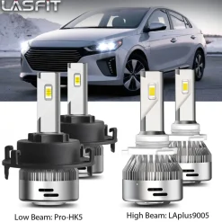 Fit for 2017-2020 Hyundai Ioniq Custom H7 LED Bulbs Exterior Interior Lights Plug and Play