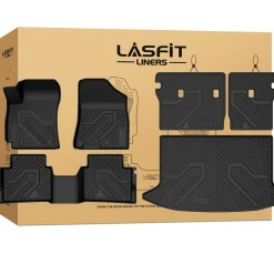 Fit for 2018-2023 Hyundai Kona Floor & Seatback & Cargo Mats, Fit Gas Only