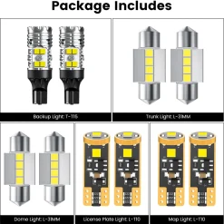 Fit for 2024-2025 Hyundai Kona LED Bulbs Upgrade | Tested and Verified