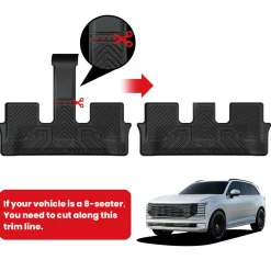 Fit for 2026 Hyundai Palisade Floor Mats or Seatback & Cargo Mat