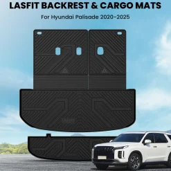 Fit for 2020-2025 Hyundai Palisade Floor Mats or Seatback & Cargo Mat, Fit 7 Seats or 8 Seats