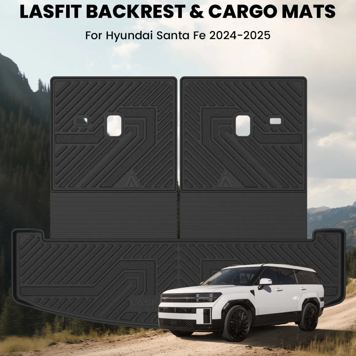 Fit for 2024-2026 Hyundai Santa Fe Floor Mats or Seatback & Cargo Mat